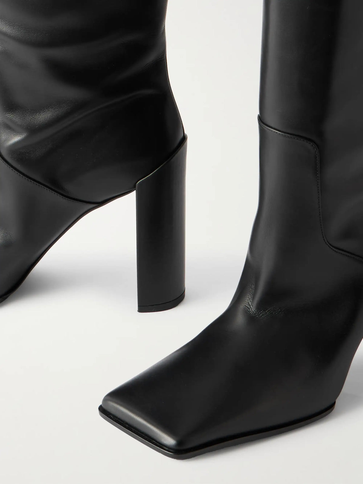 90 Leather Over-the-knee Boots