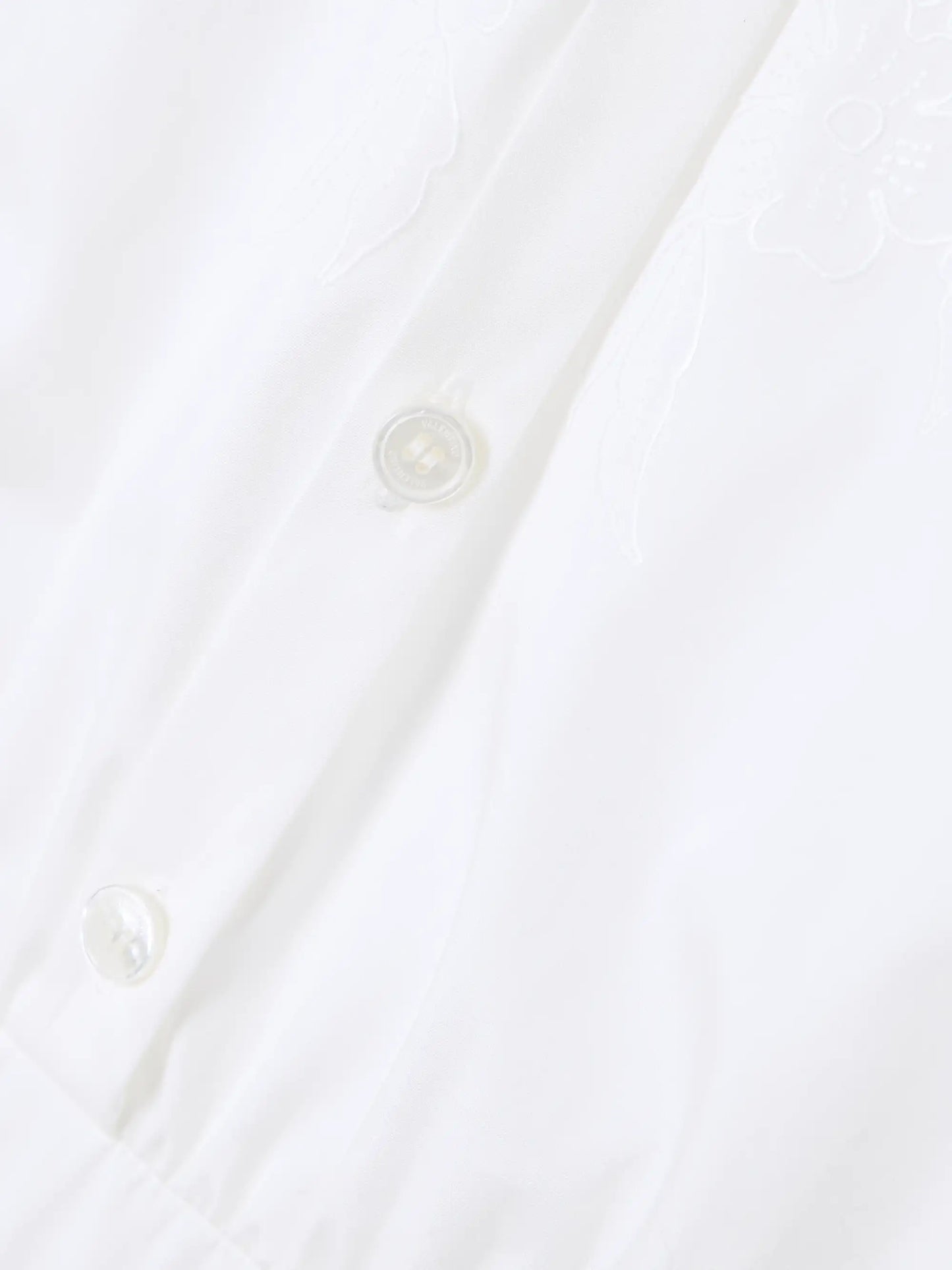 Broderie Anglaise-trimmed Cotton-poplin Midi Dress