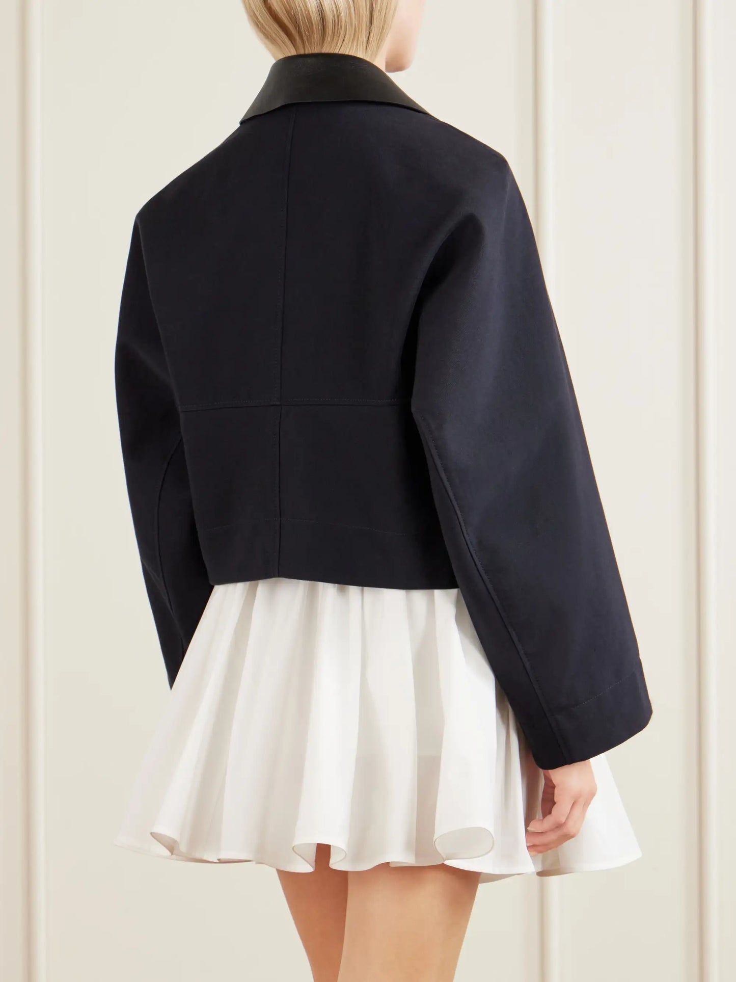 Cotton And Wool-blend Gabardine Jacket
