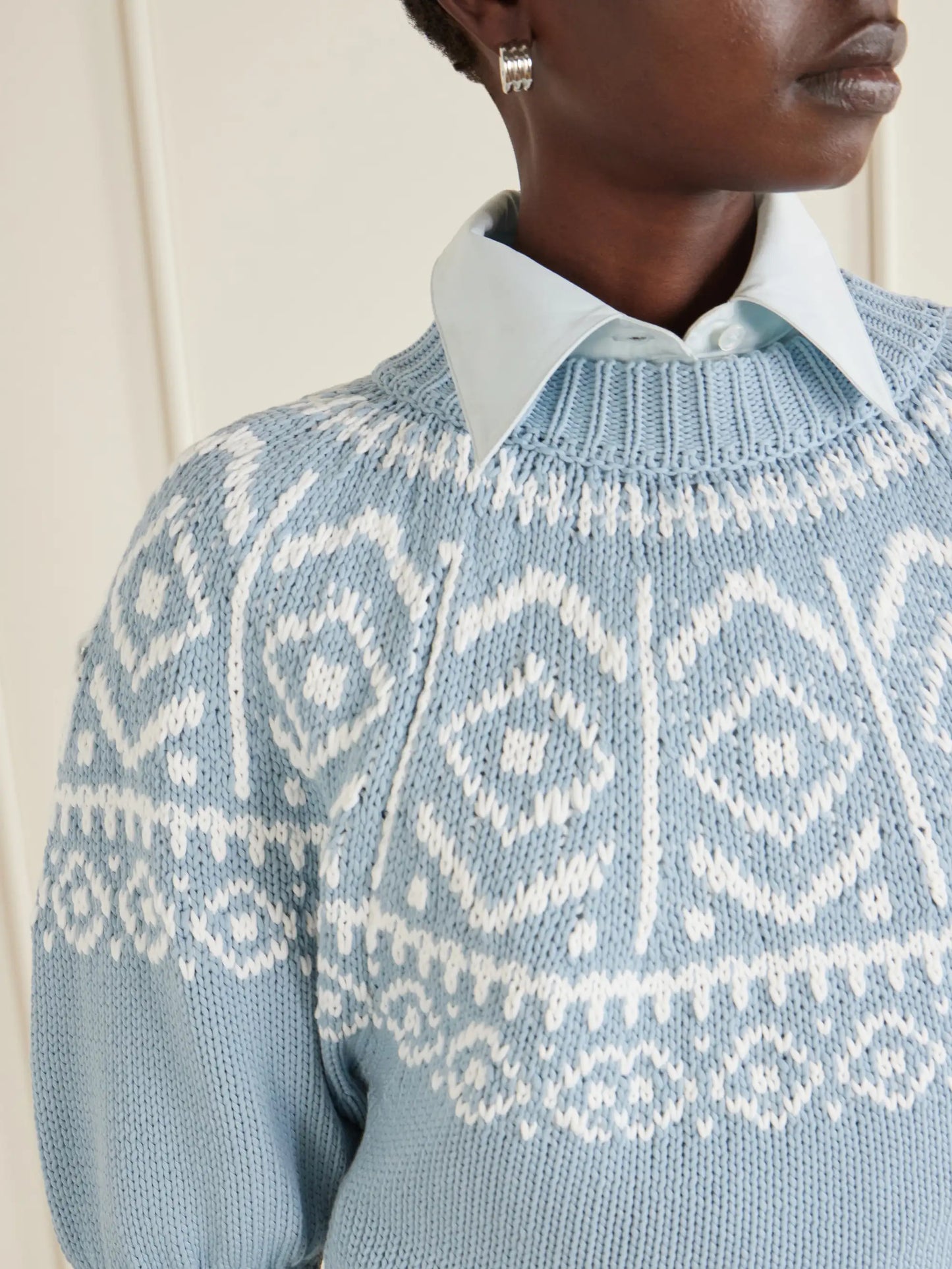 Howard Cotton-blend Knitted Sweater