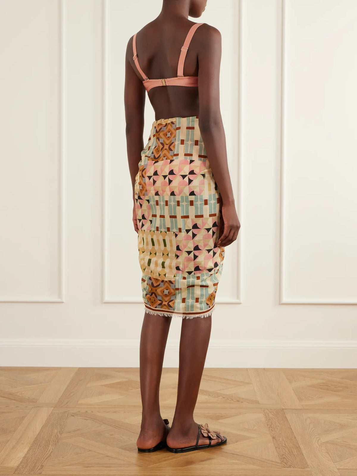 Zimmermann Printed Cotton-voile Pareo