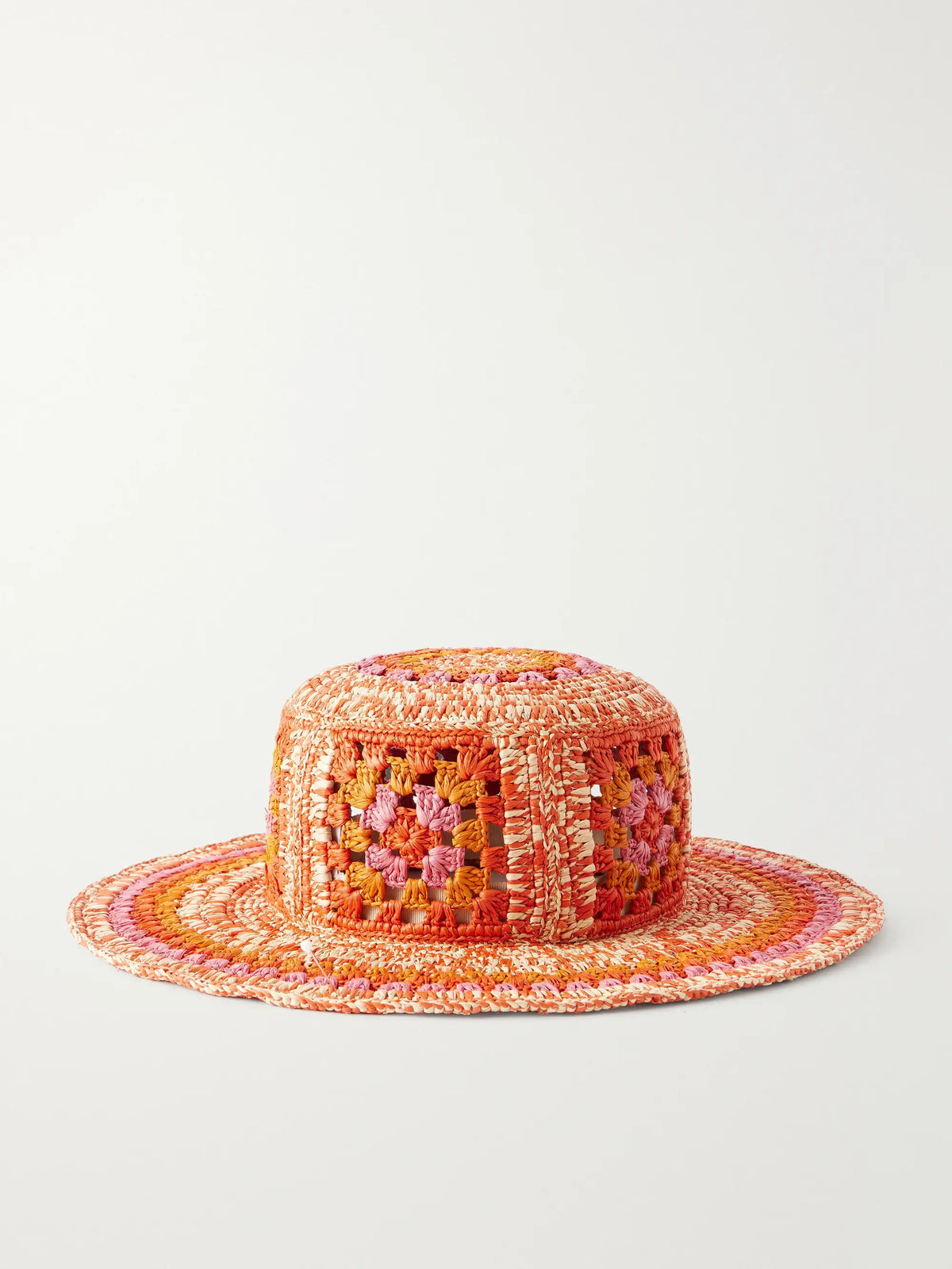 + Paula's Ibiza Crocheted Raffia Bucket Hat