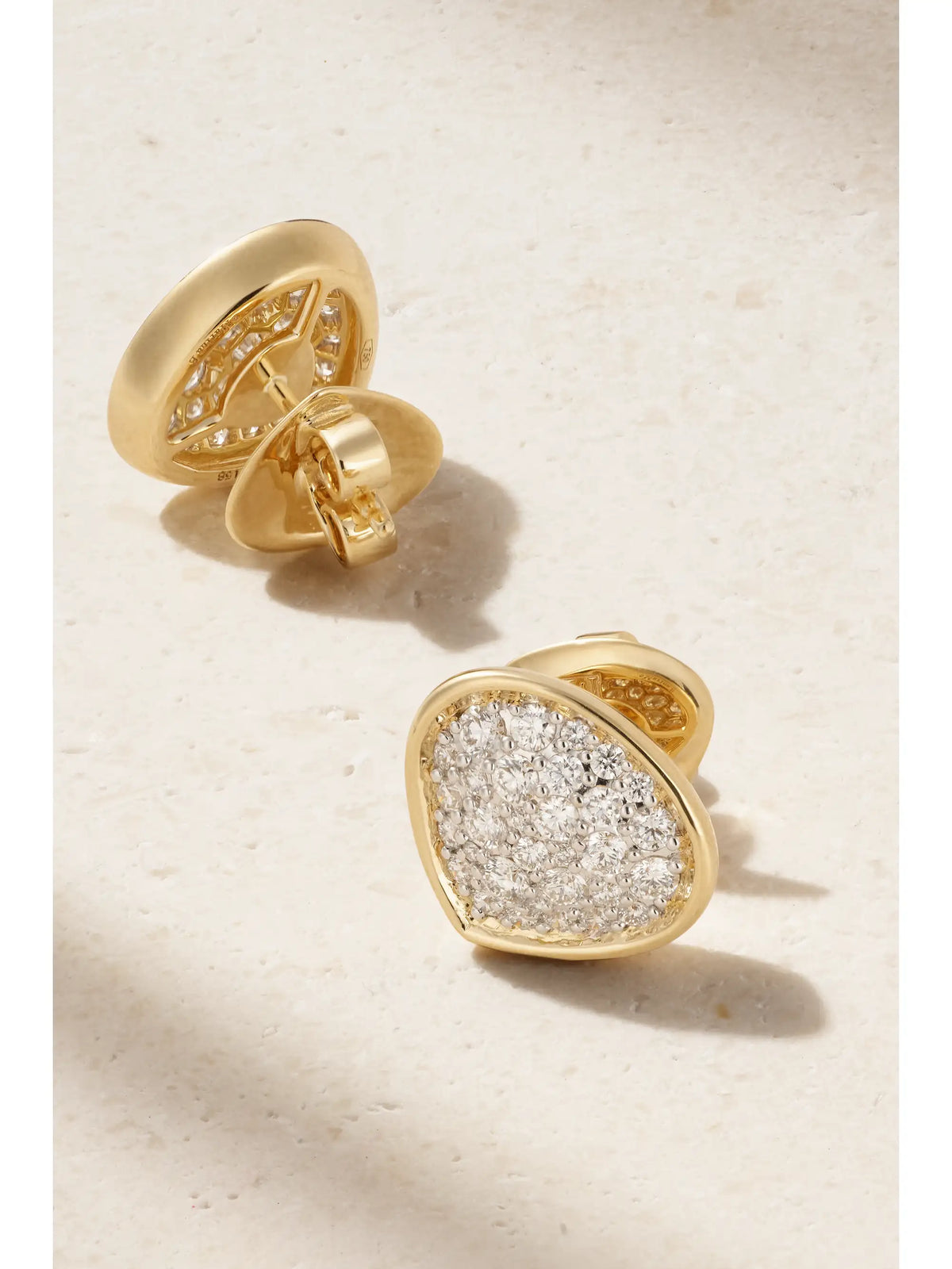 Trisola 18-karat Gold Diamond Earrings