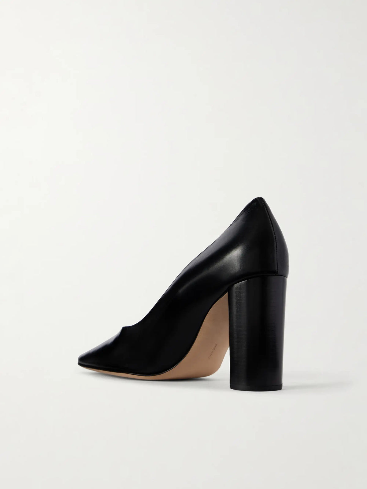 The Row Pia Leather Pumps