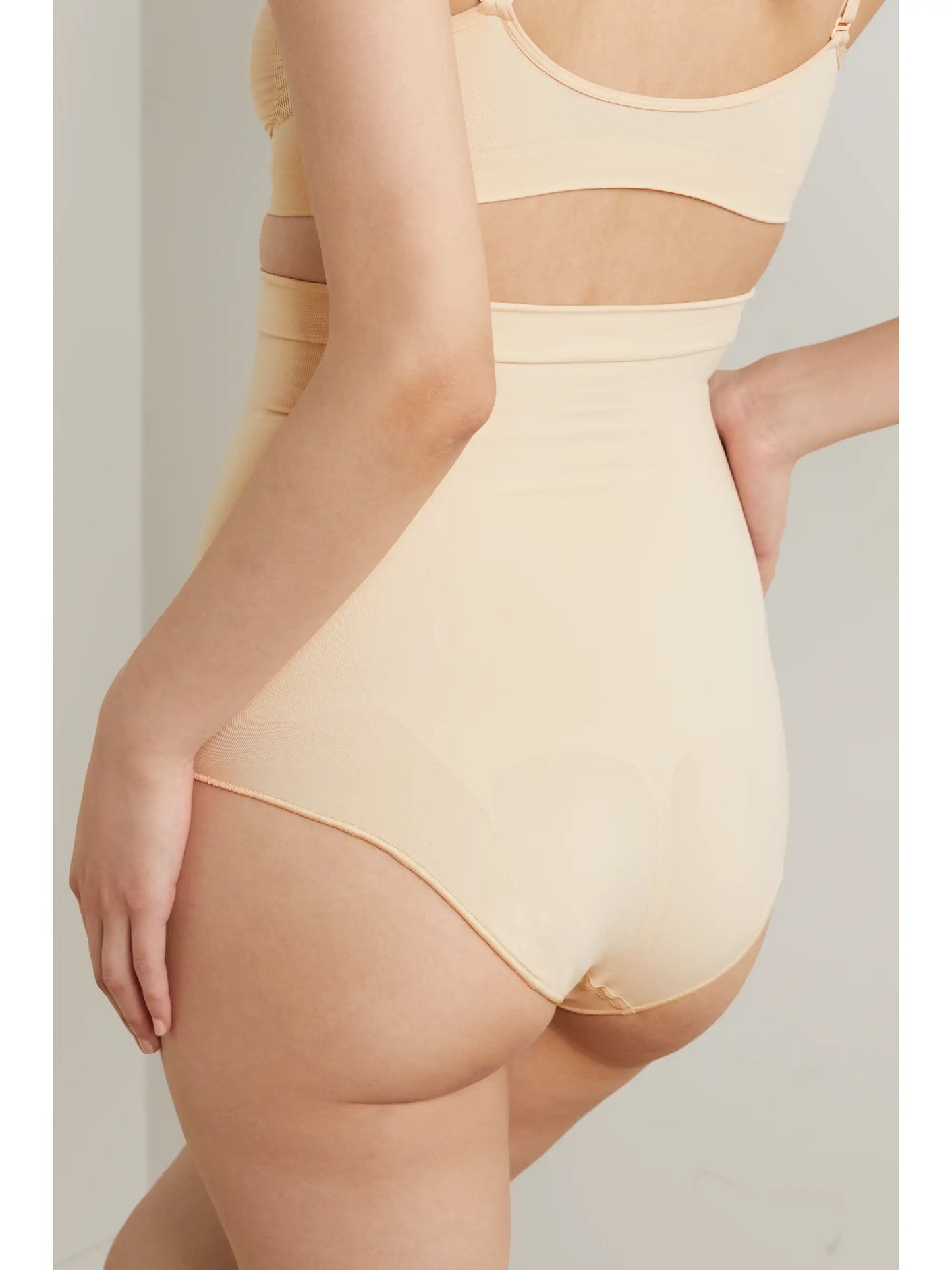 Seamless Sculpt High Waist Brief - Sand