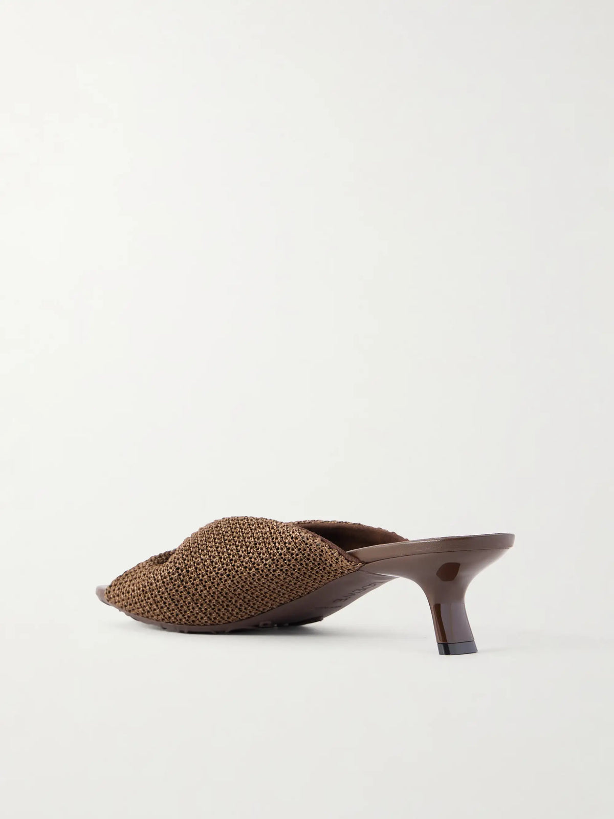 + Paula's Ibiza Pebble Raffia-effect Mules