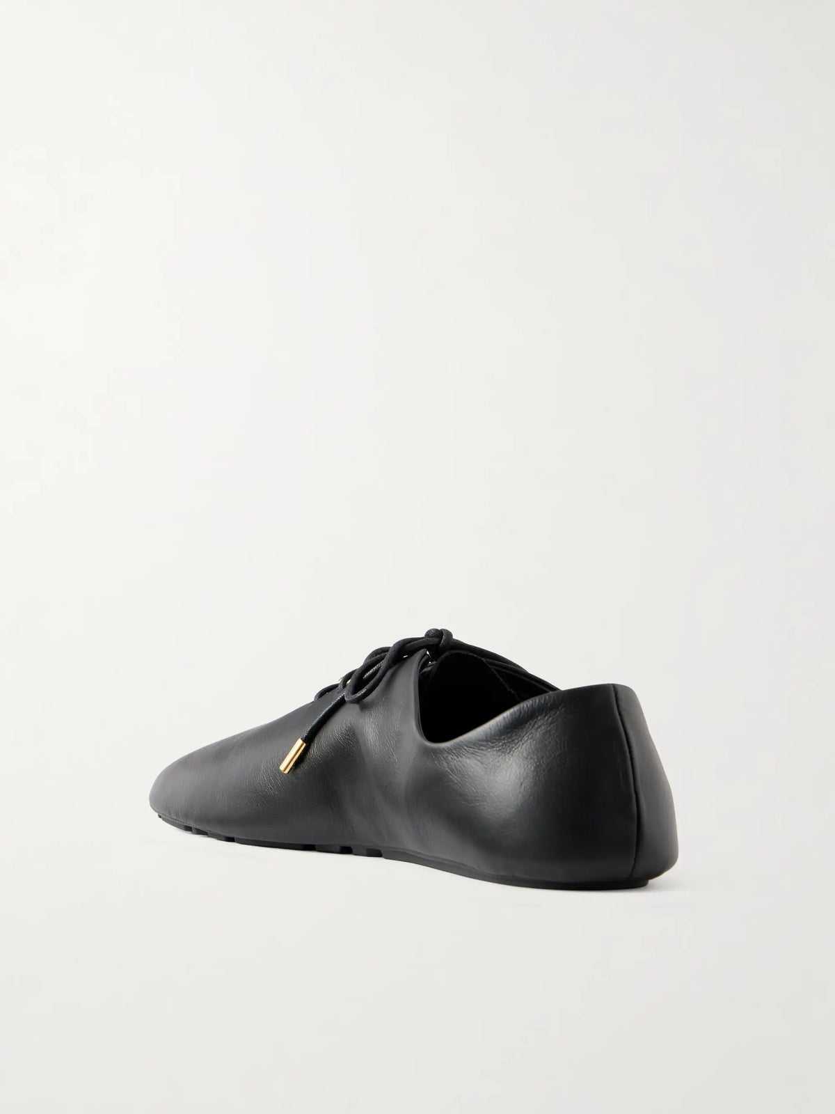 Pebble Embellished Leather Sneakers