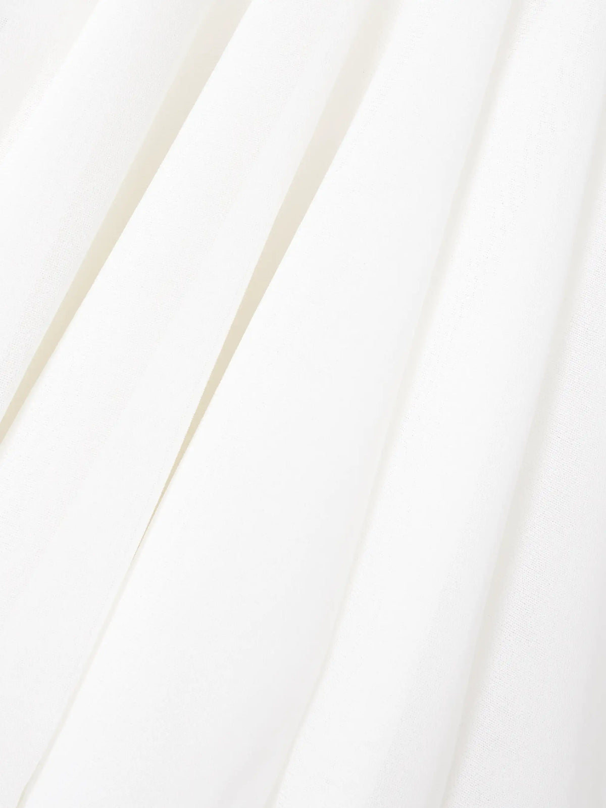 Pleated Jersey Mini Skirt