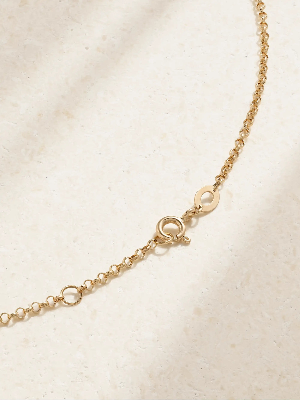 Karma 18-karat Yellow And White Gold Diamond Necklace