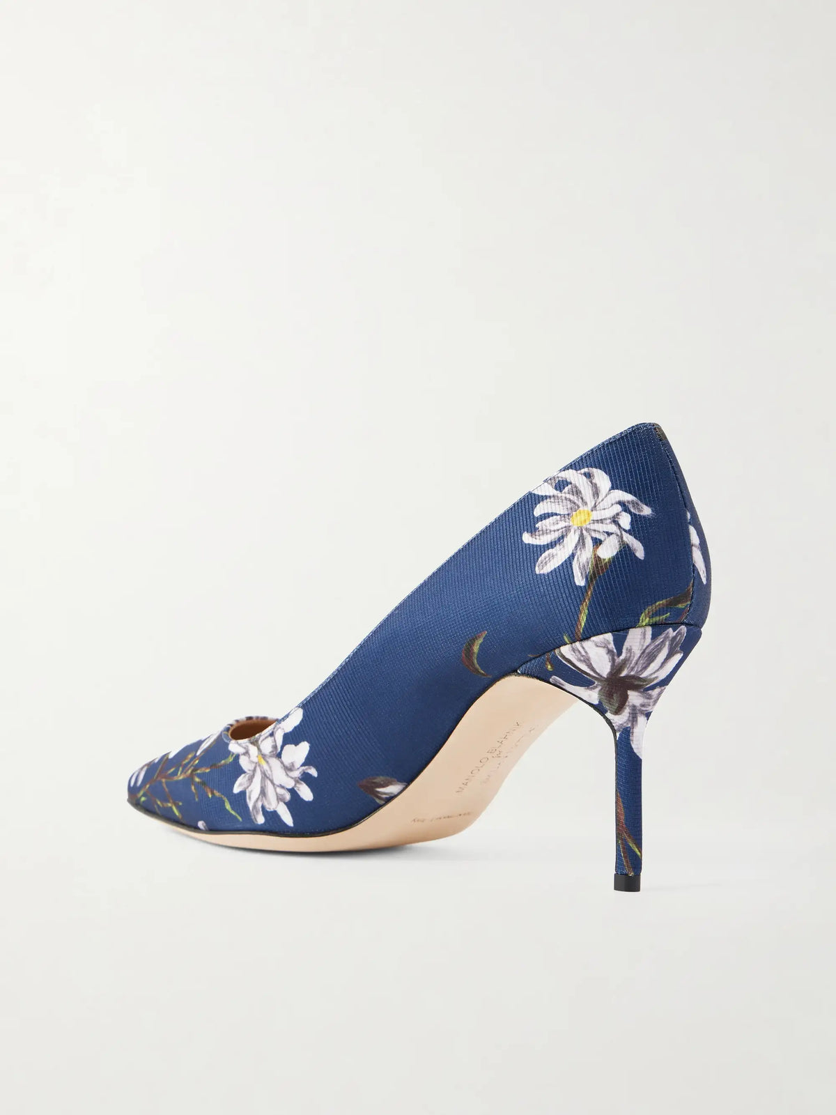 + Emilia Wickstead 70 Floral-print Woven Pumps