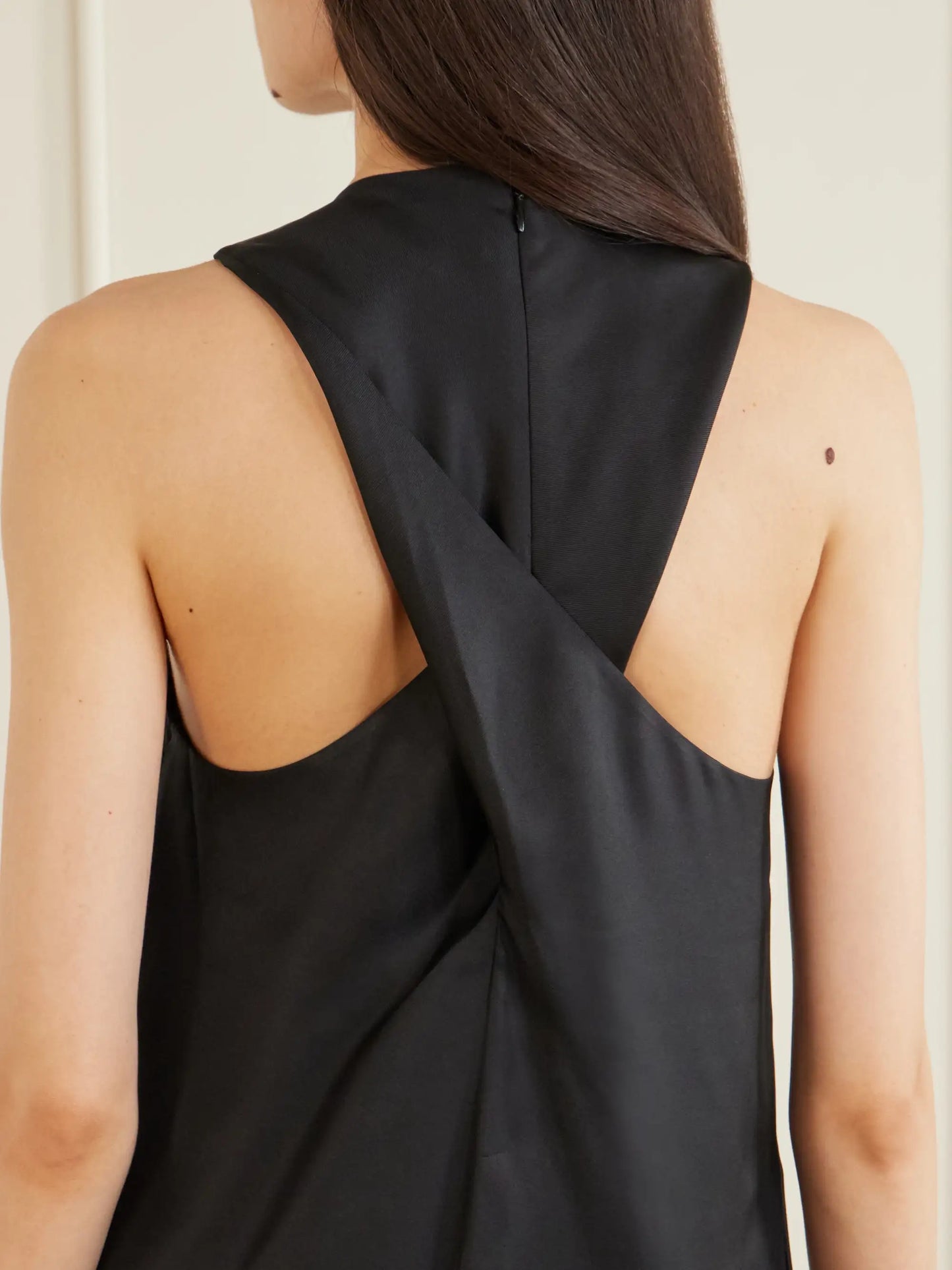 Paloma Silk-twill Maxi Dress