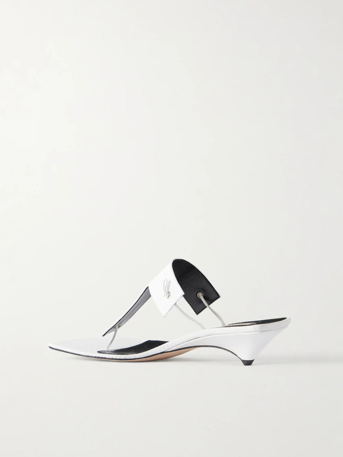 Edge T-strap 35 Lizard-effect Thongs