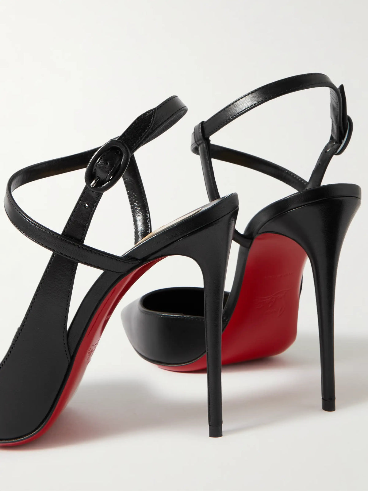 Jenlove 100 Leather Slingback Pumps