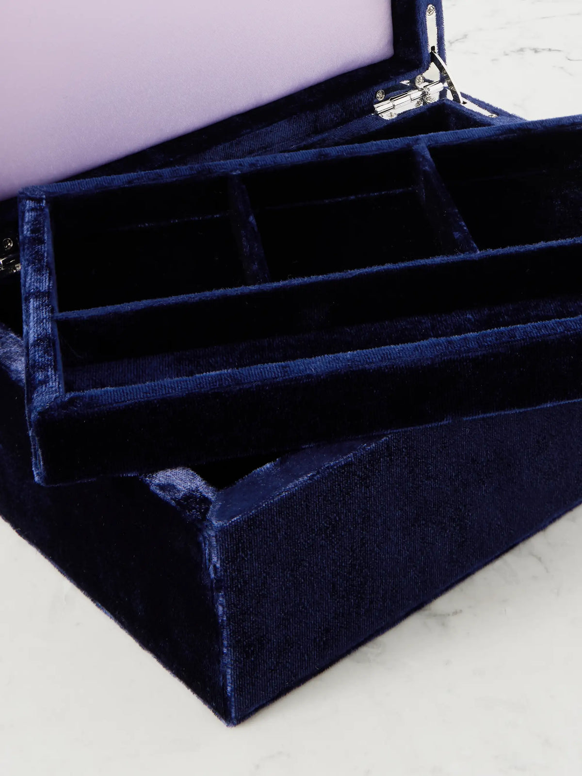 Trésor Grande Velvet Jewelry Box