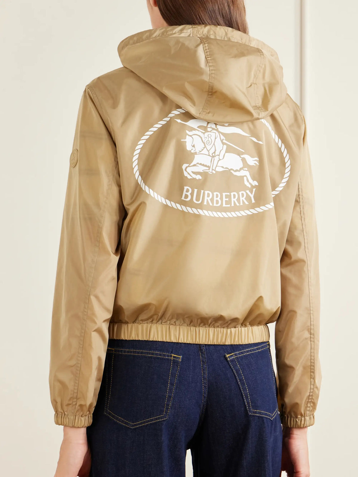 Nelson Hooded Printed Shell Jacket