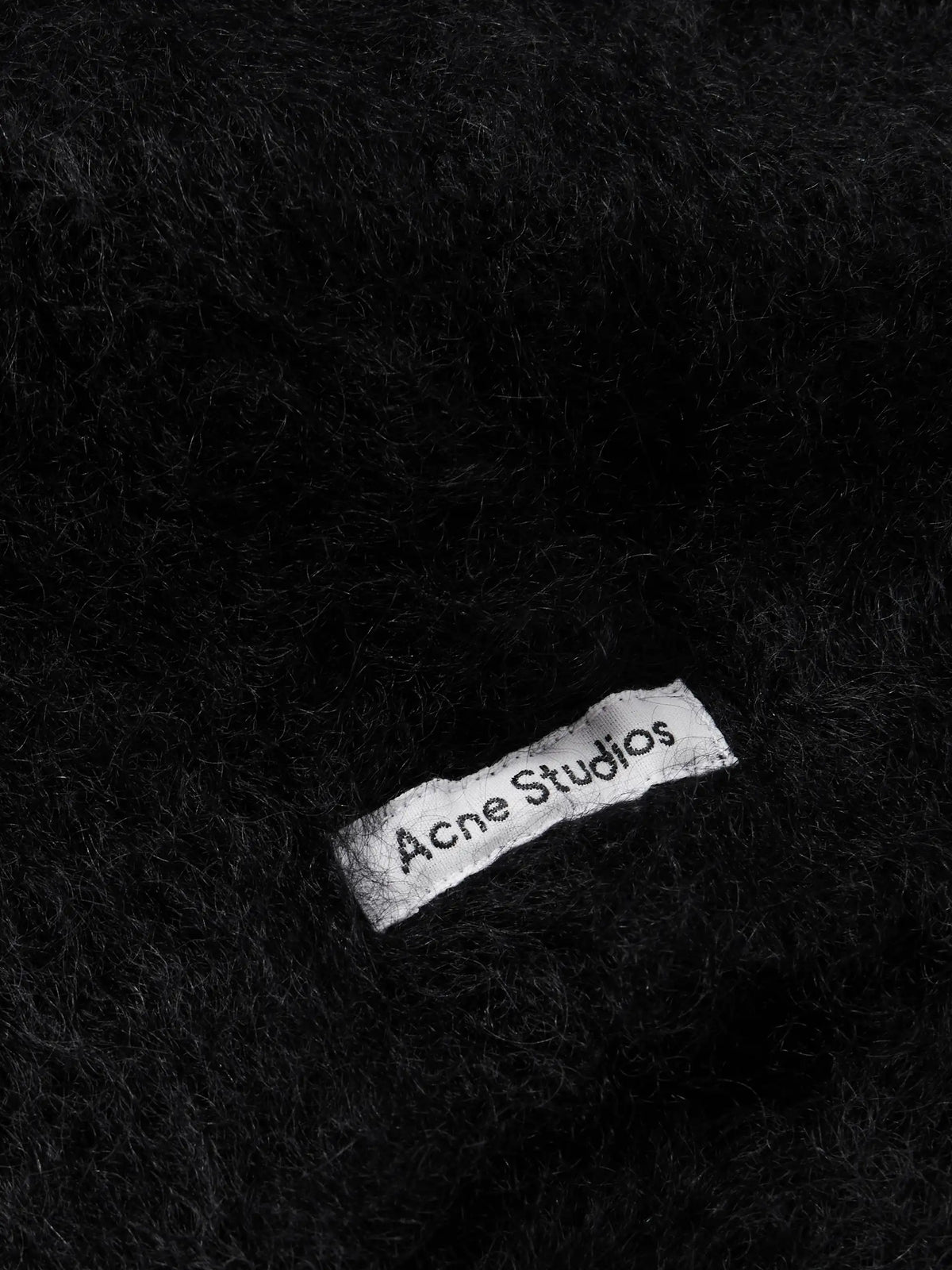 Tie-detailed Mohair And Wool-blend Hood