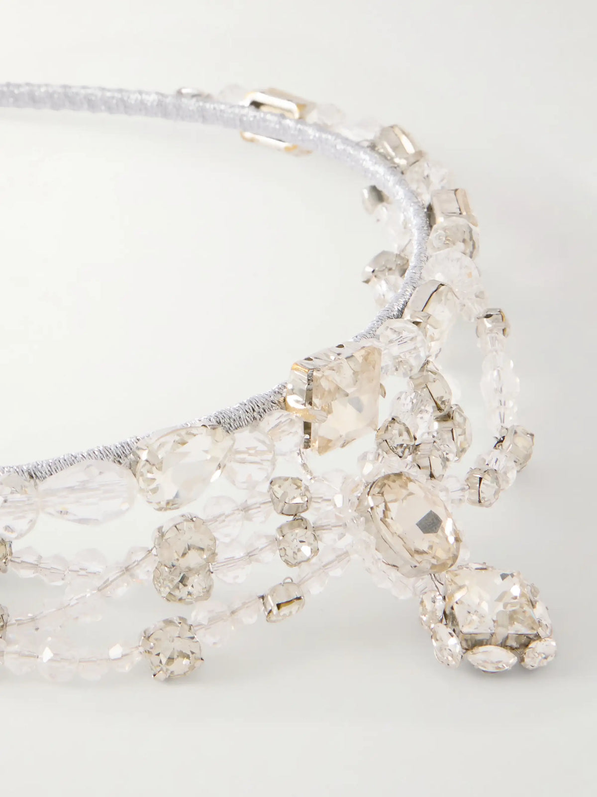 Jennifer Behr Ameerha Crystal-embellished Headpiece