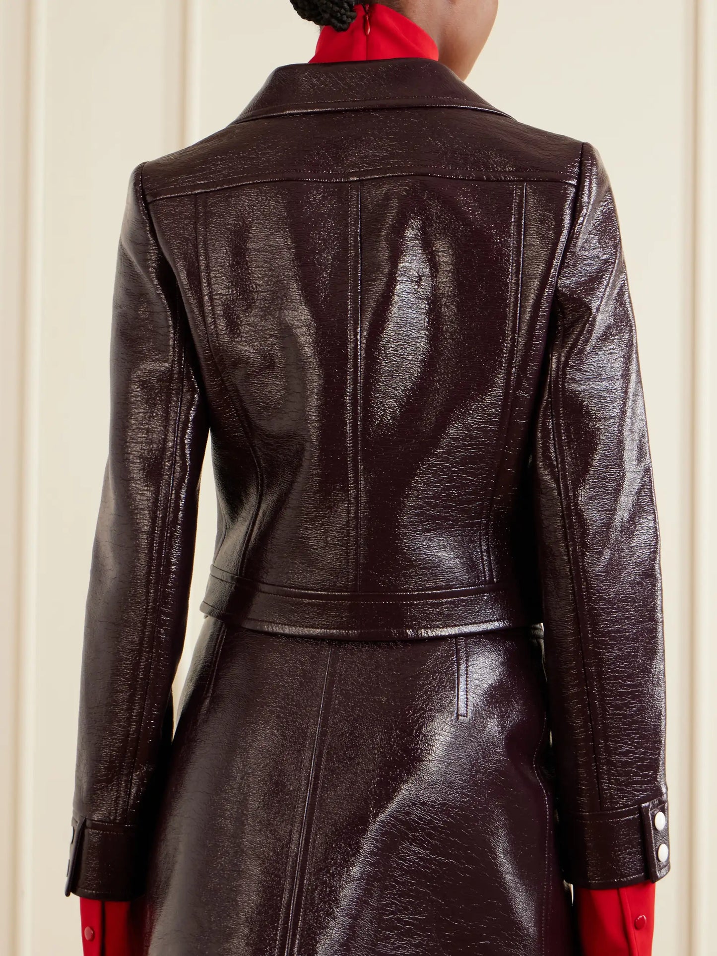 Reedition Coated Cotton-blend Jacket