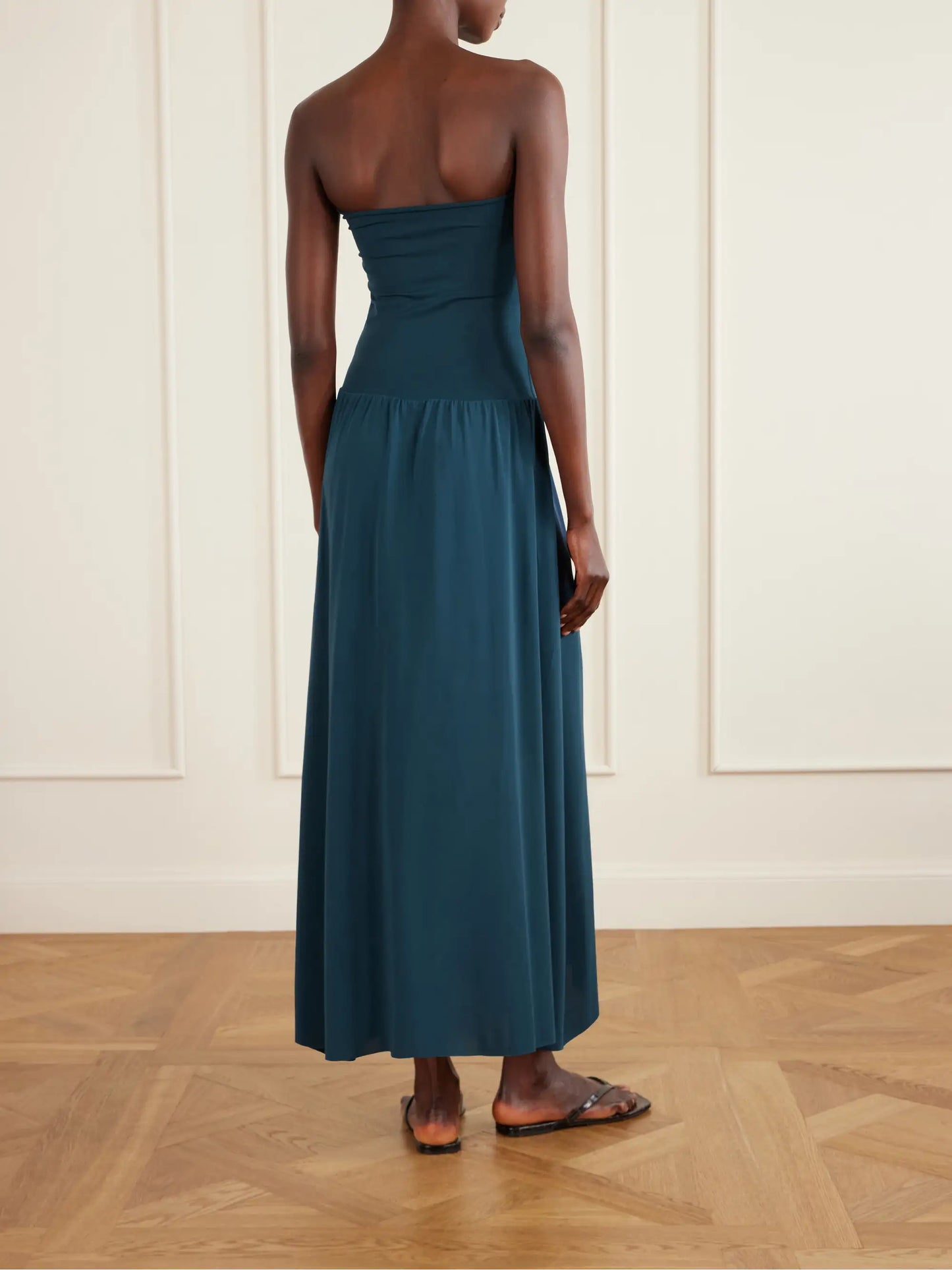 Oda Strapless Stretch-jersey Maxi Dress