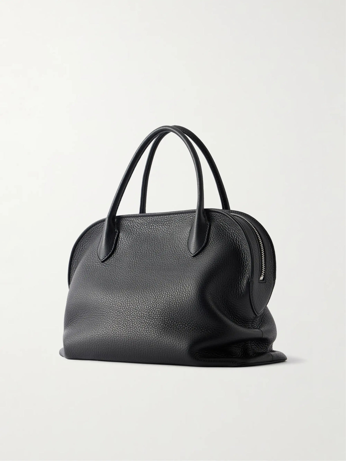 The Row Agnes 12 Leather Shoulder Bag