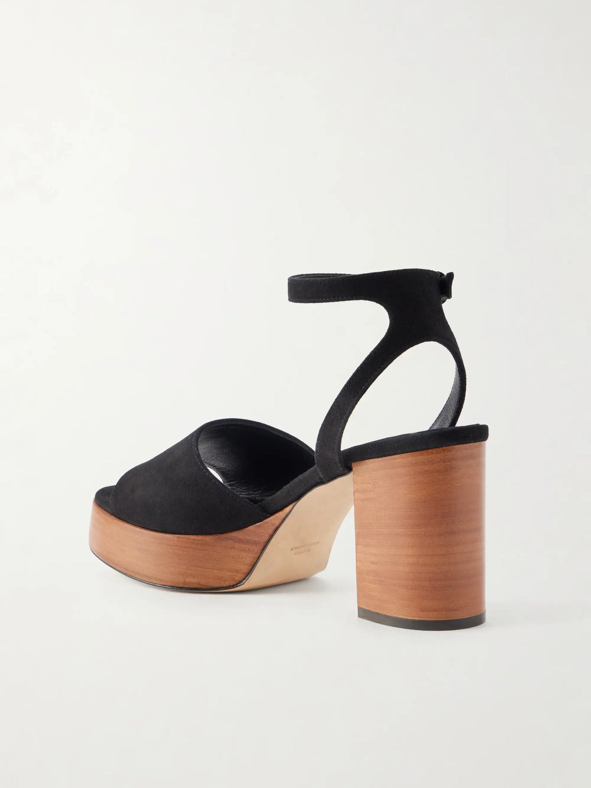 TOTEME Suede Platform Sandals