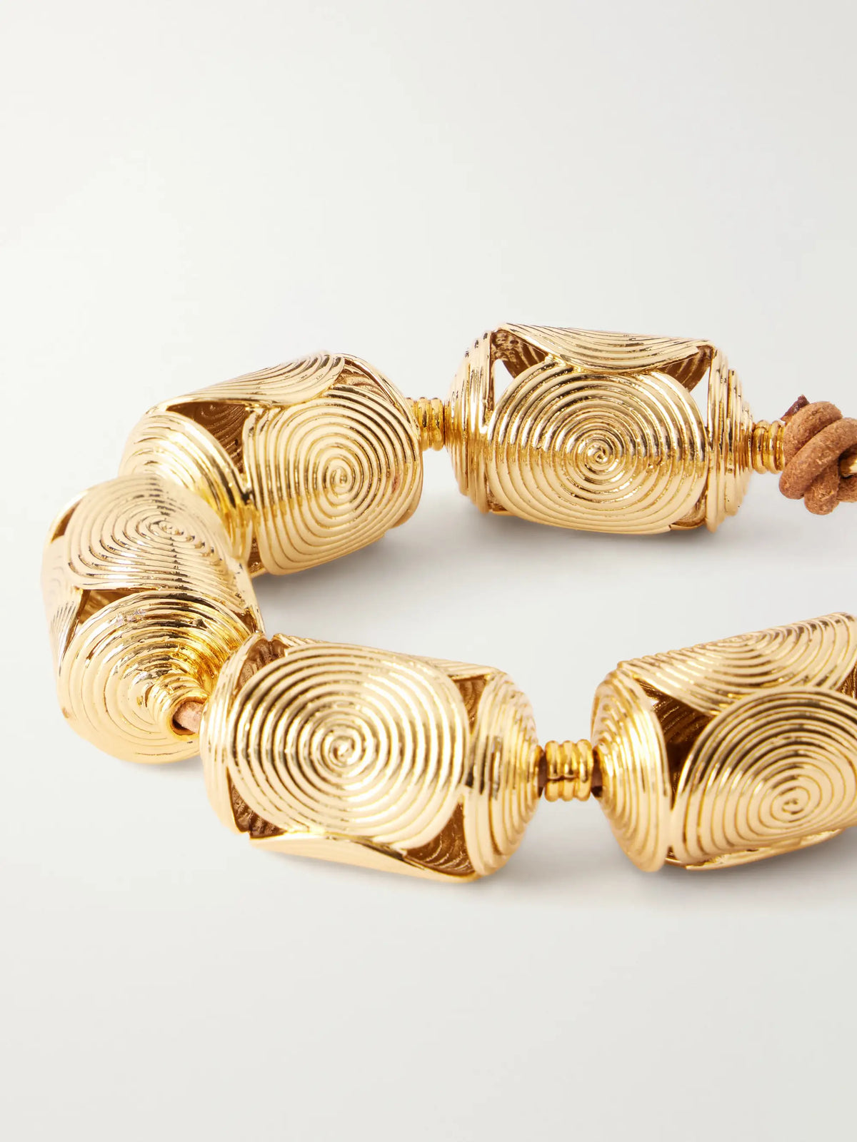 Savanna Bantu Gold Plated-brass Bracelet