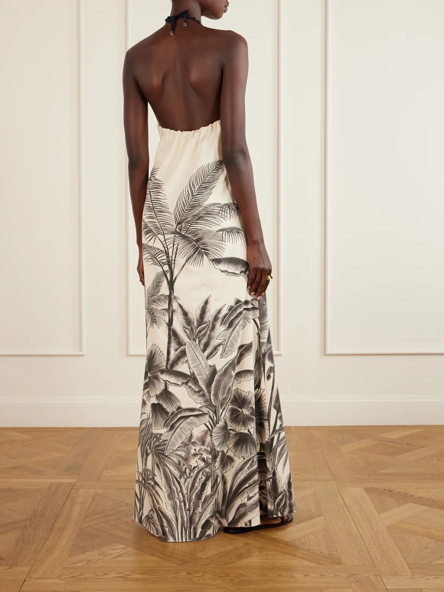 Kalahari Printed Cotton-poplin Maxi Dress