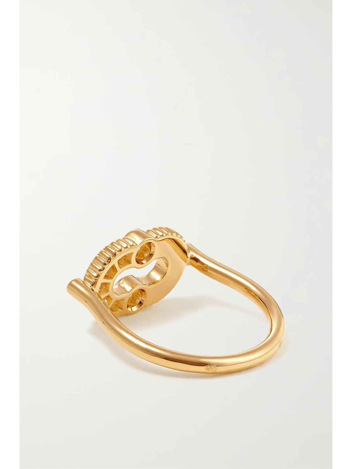 Magnetic 18-karat Gold, Lapis Lazuli And Diamond Ring