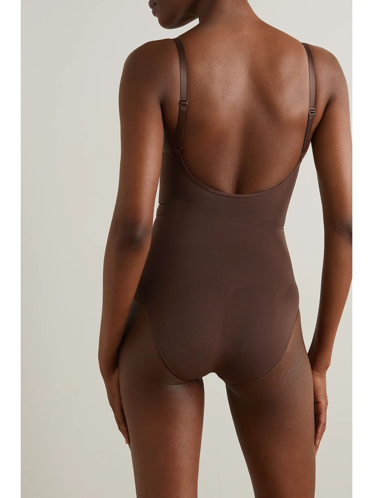 Seamless Sculpt Brief Bodysuit - Cocoa