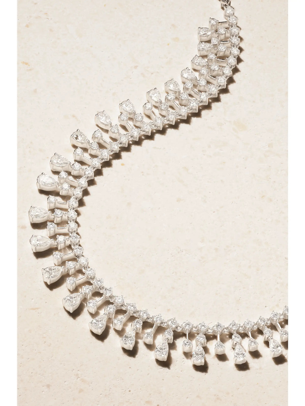 The Classic 18-karat White Gold Diamond Choker