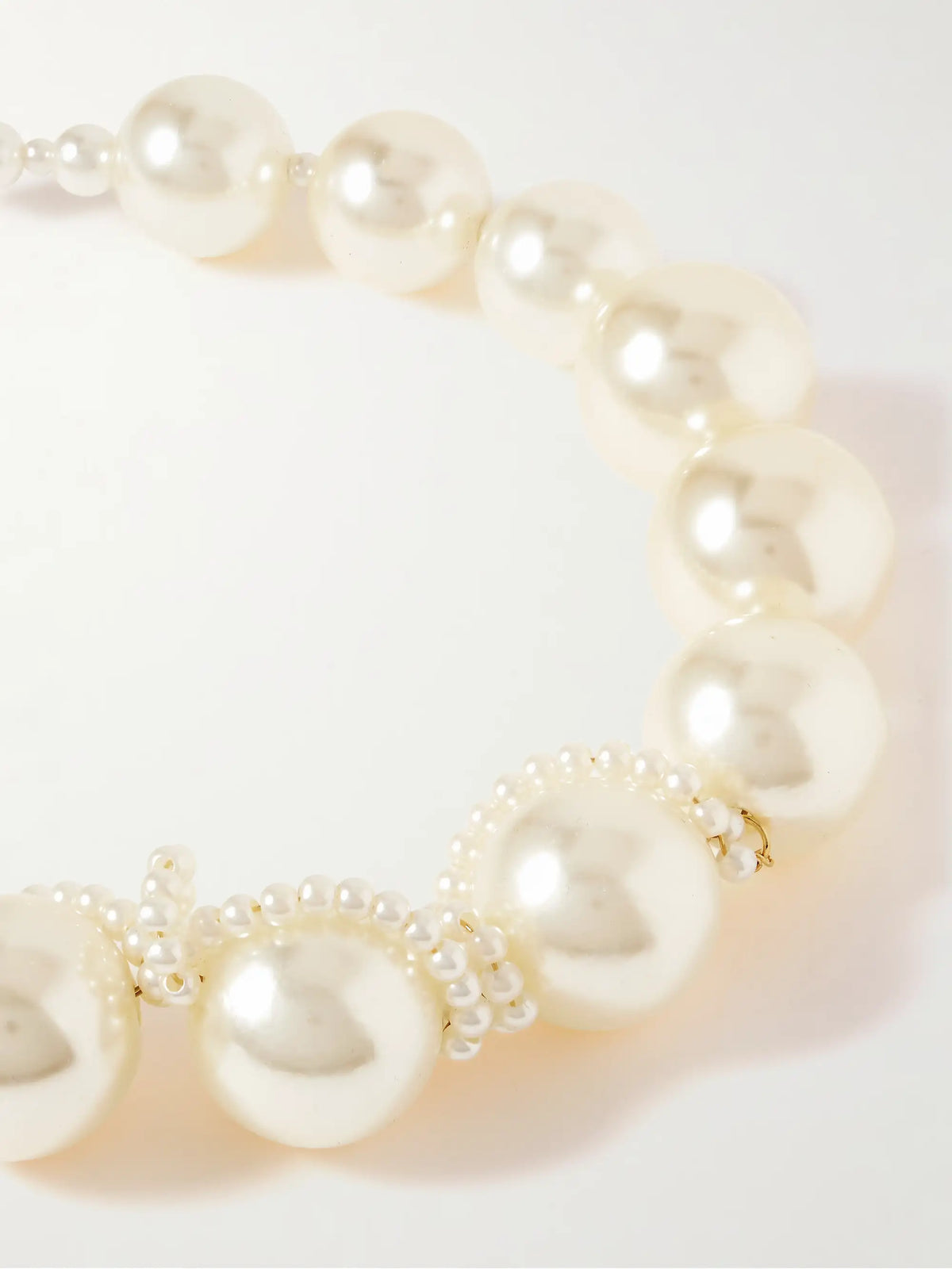 Gold-plated Pearl-like Necklace