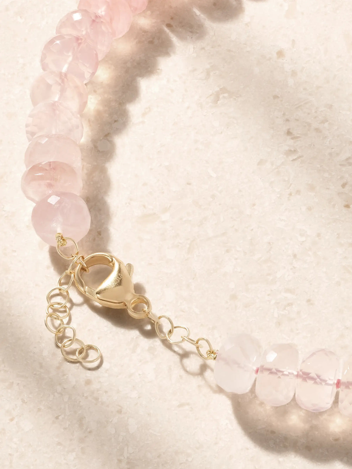 JIA JIA Oracle 14-karat Yellow Gold Quartz Beaded Necklace