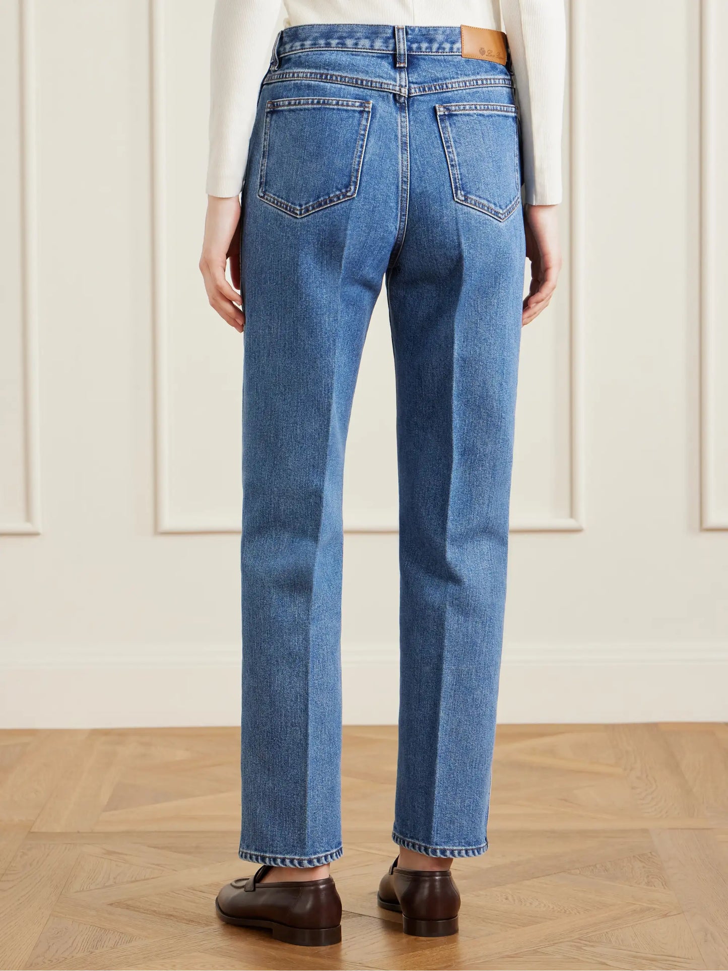 Brooke Cropped Mid-rise Slim-leg Jeans