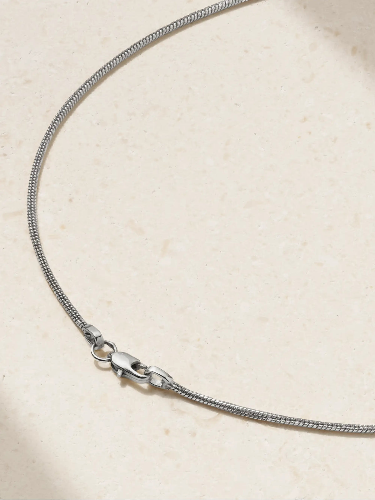 Petra Silver Onyx Necklace