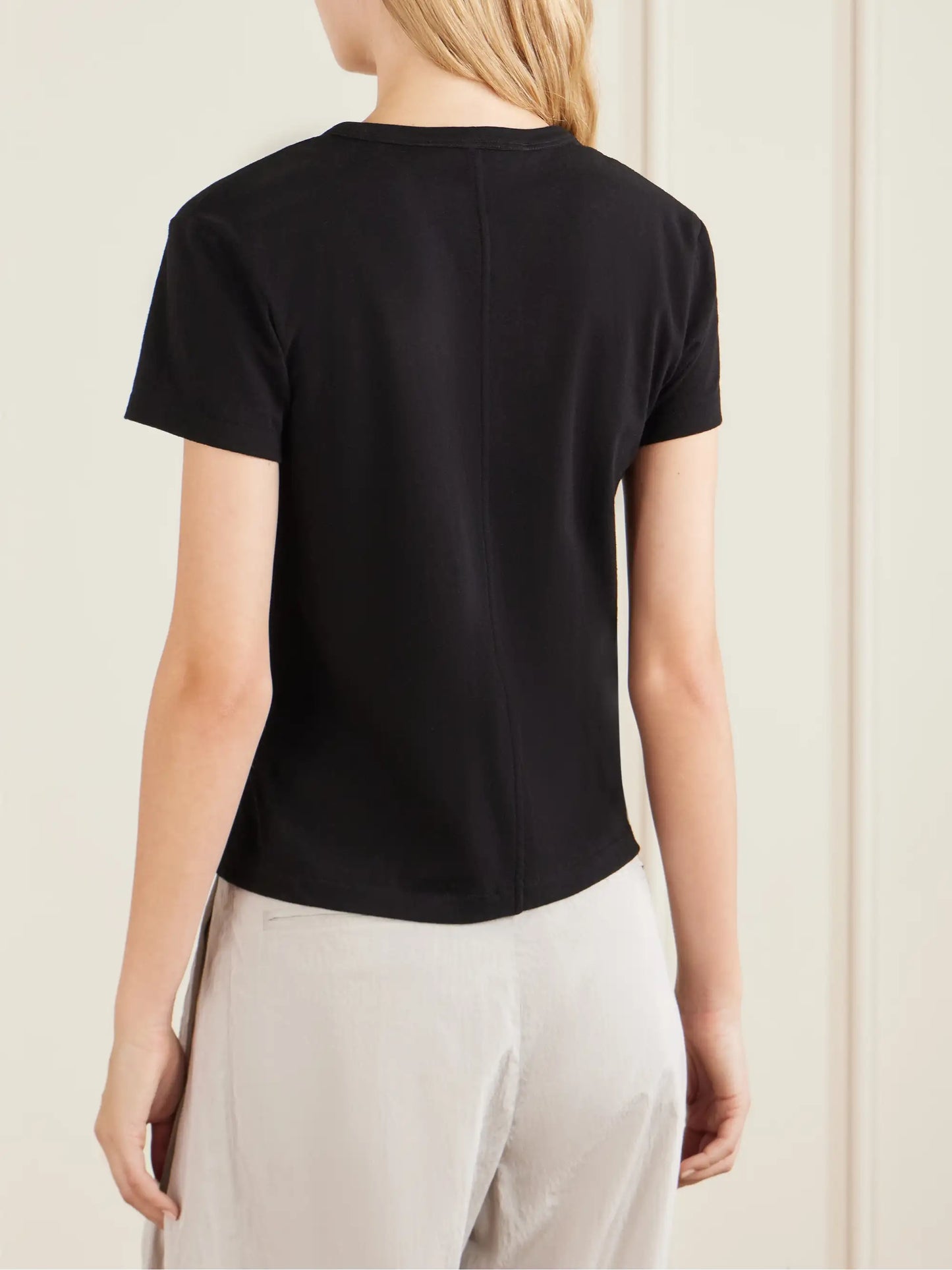 Jovita Cotton, Cashmere And Silk-blend Jersey T-shirt