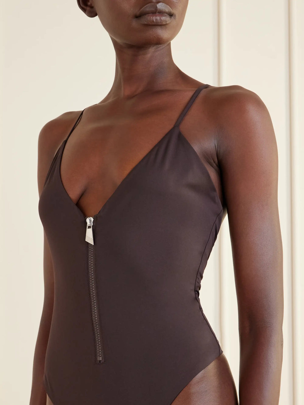 Half-zip One-piece Swimsuit