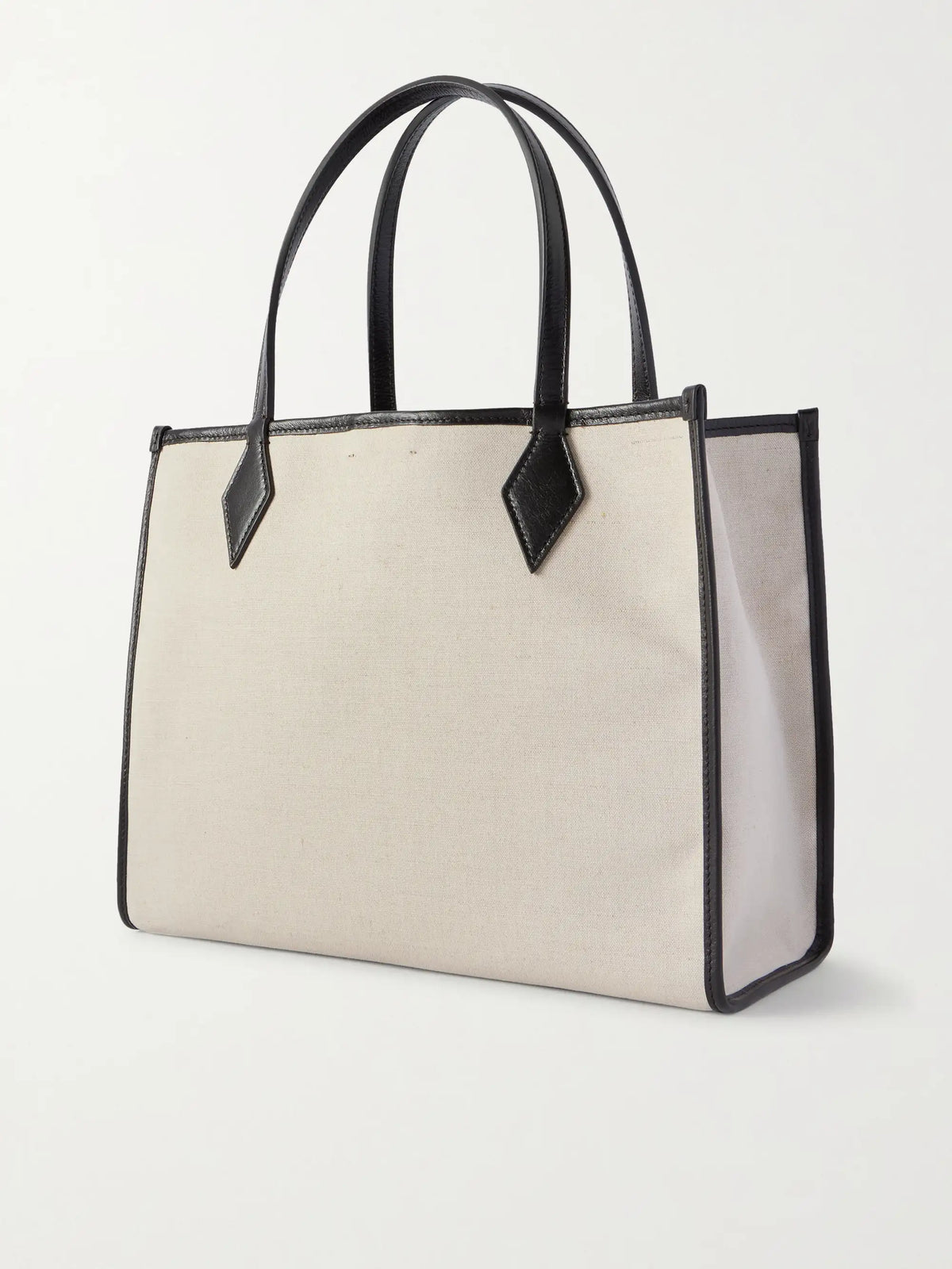 Chameleon 34 Leather-trimmed Canvas Tote Bag