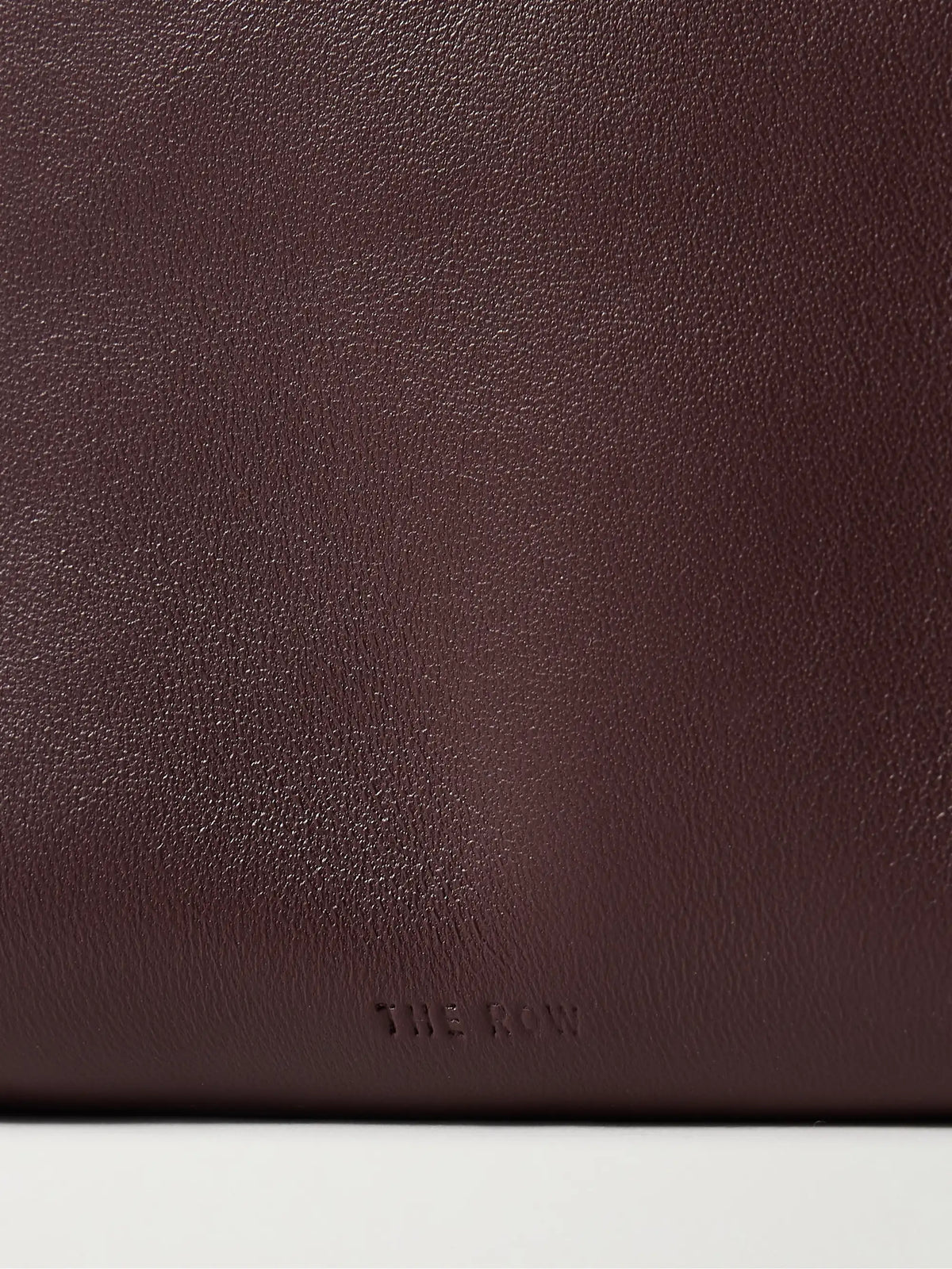 The Row Leather Clutch