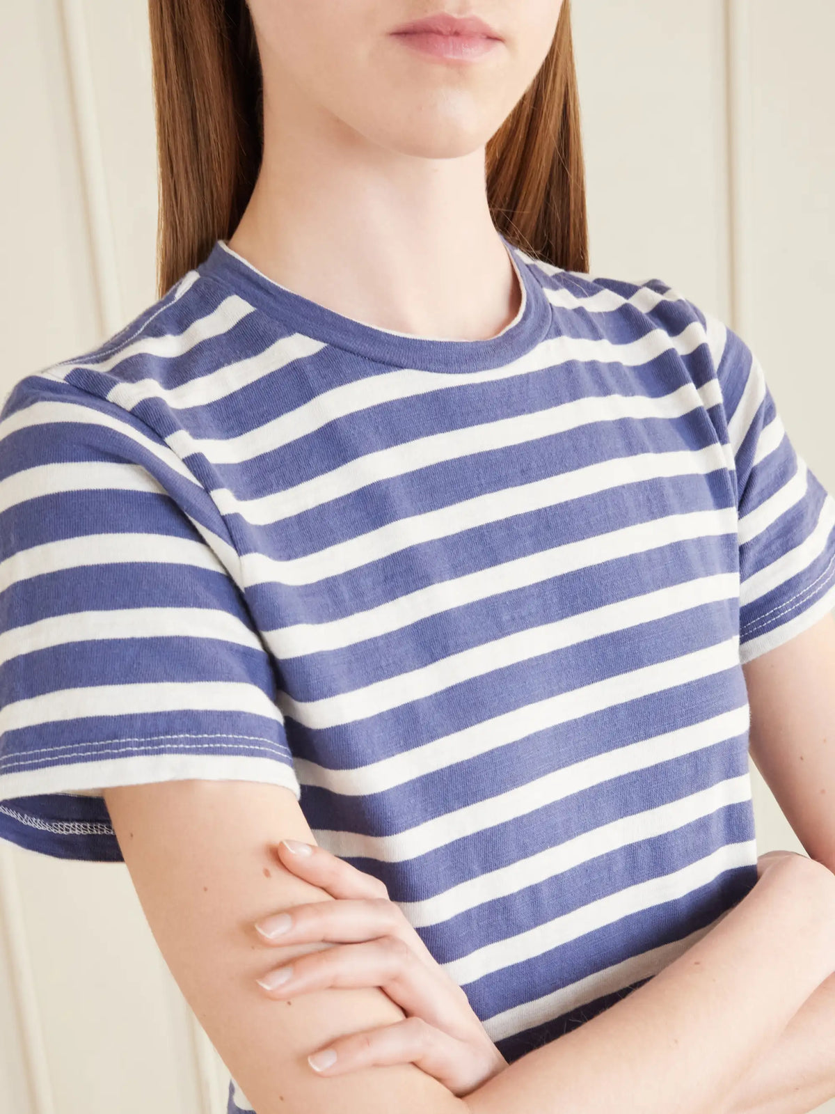 Nili Lotan Lana Striped Cotton T-shirt