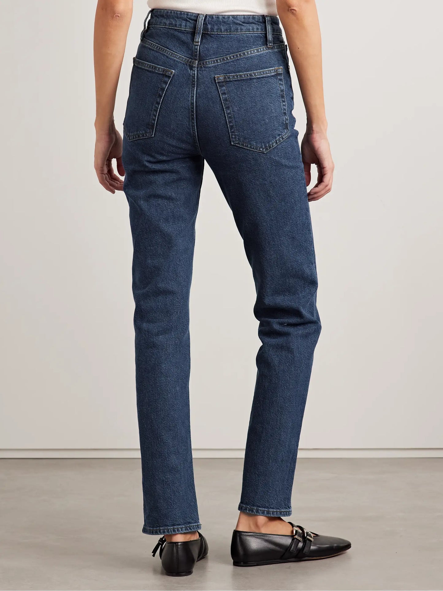 The Ruler High-rise Slim-leg Jeans