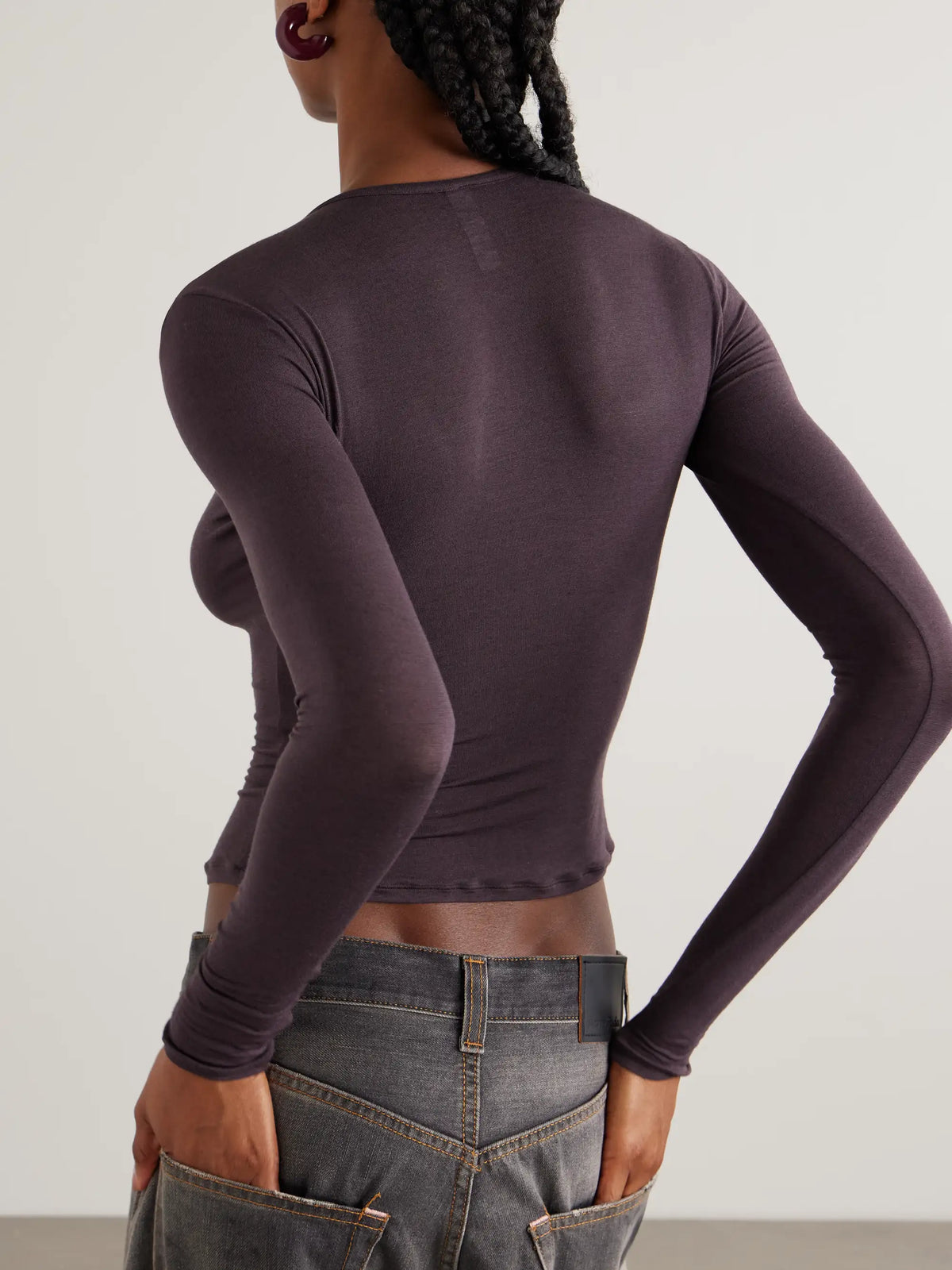 Sheer Modal-blend Cardigan - Phoenix