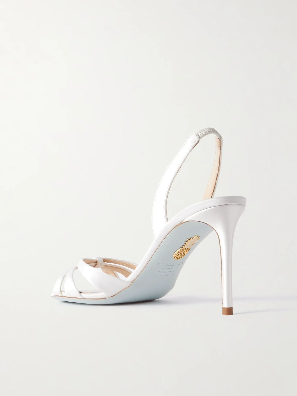 Tati 85 Satin Slingback Sandals