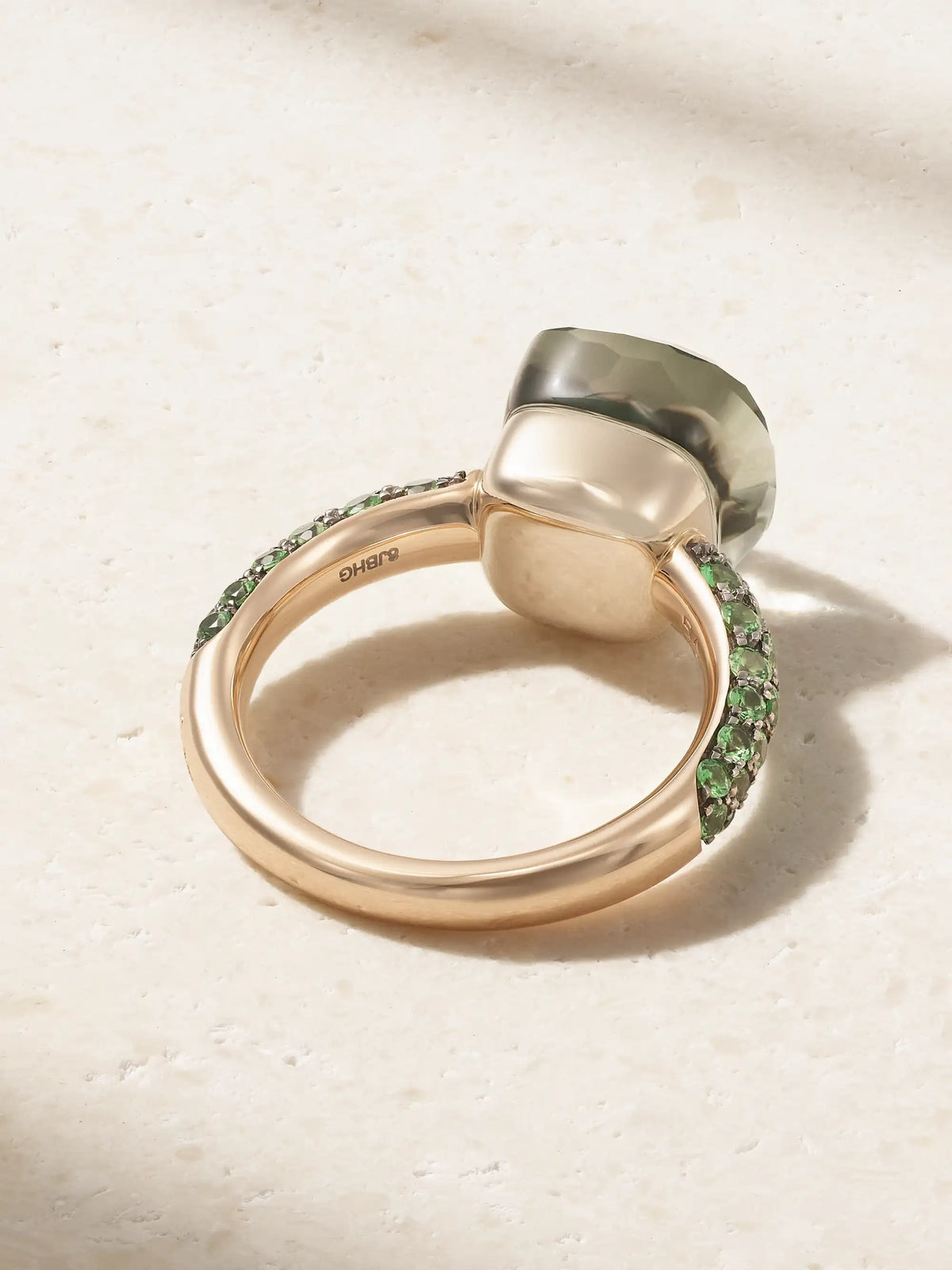 Nudo 18-karat Rose And White Gold Multistone Ring