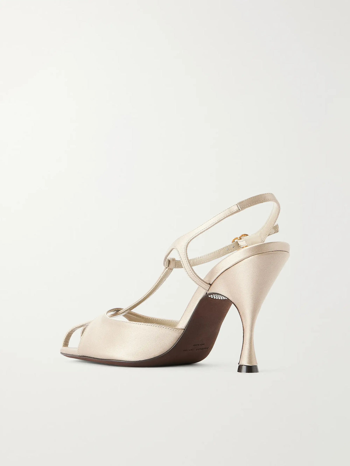 Herbert Levine Hidden Gem 95 Embellished Satin Sandals