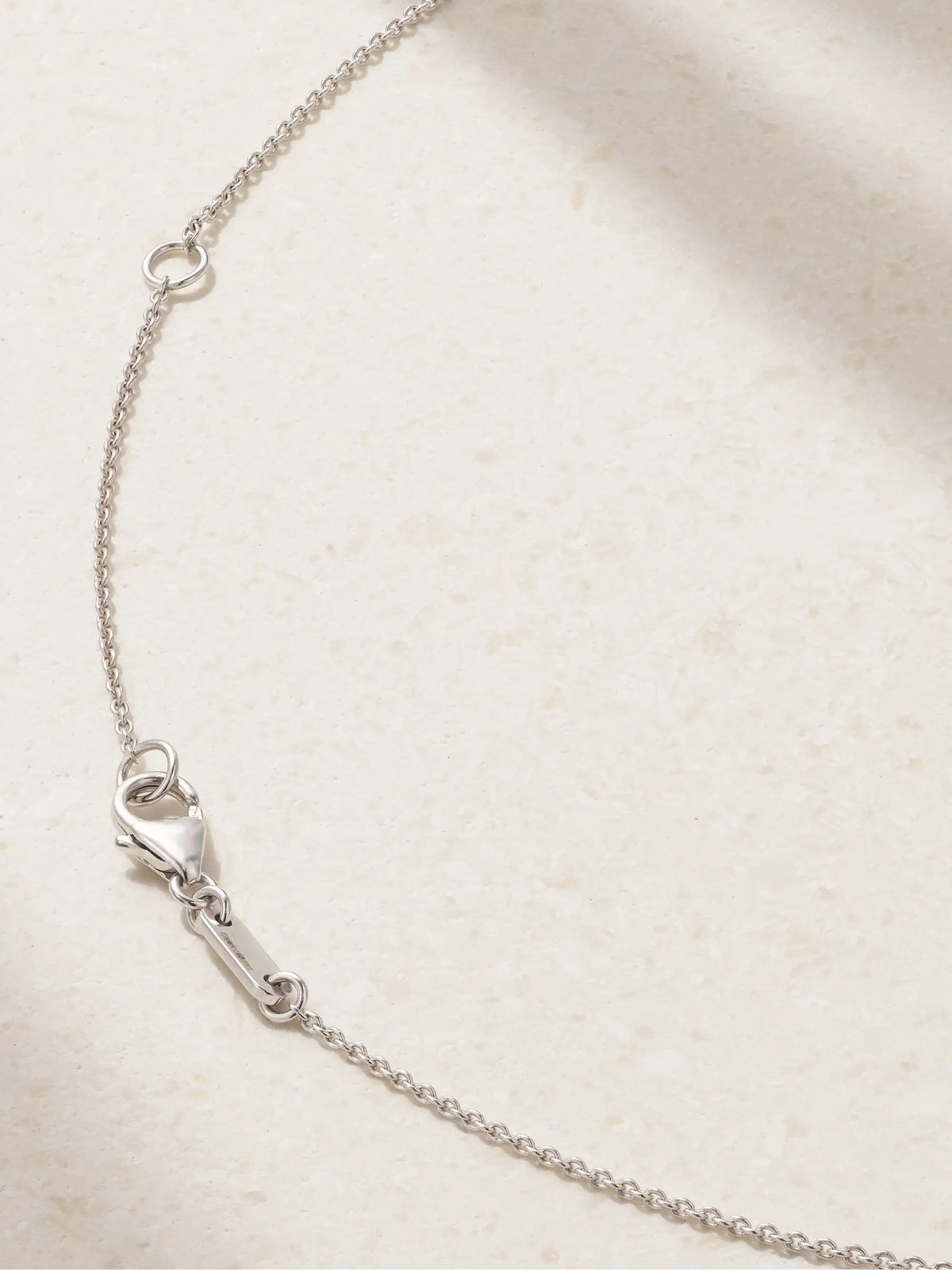 Frozen Kiss 18-karat White Gold, Emerald And Diamond Necklace