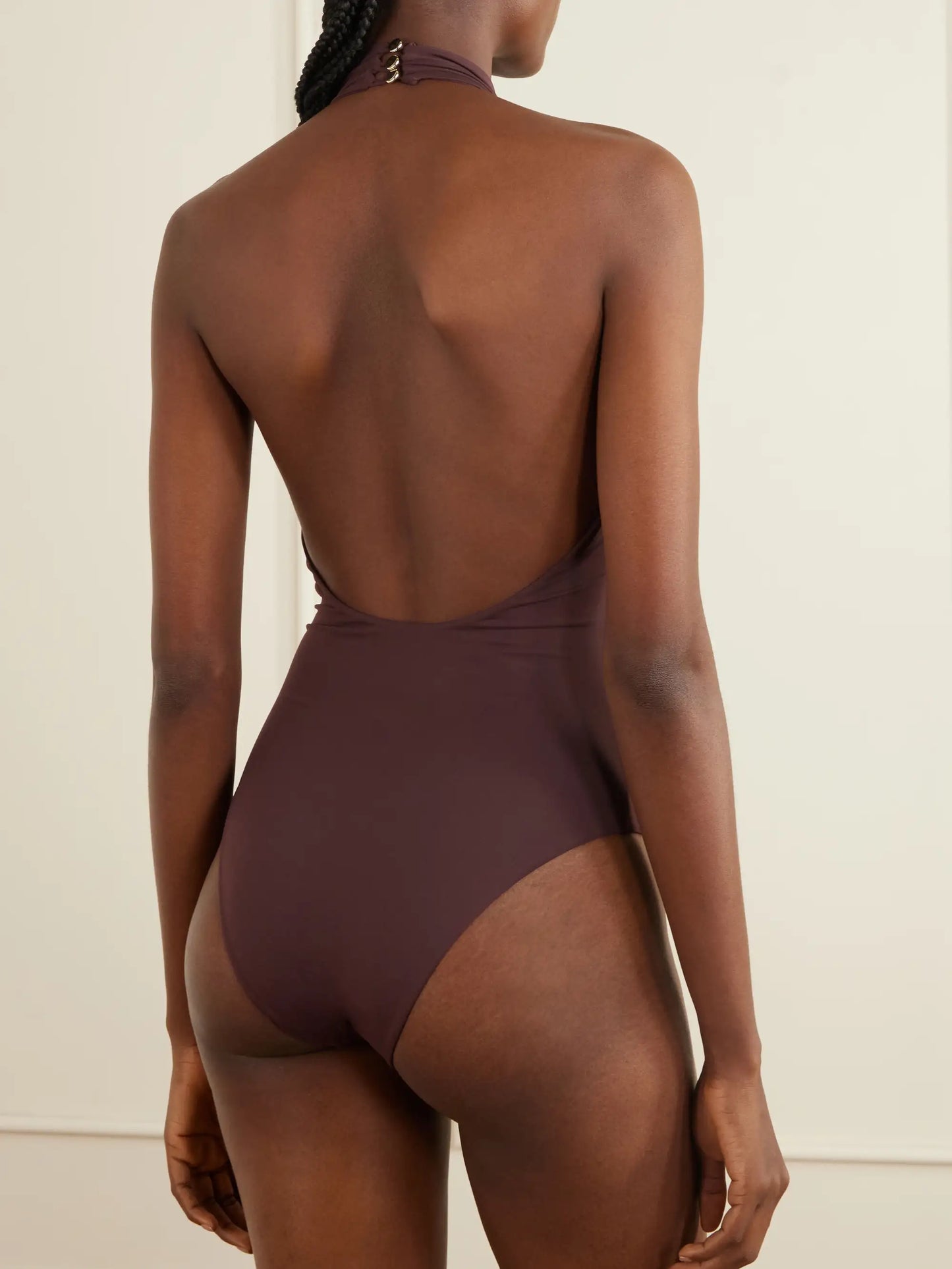 Artemis Swimsuit And Fringed Pareo Set