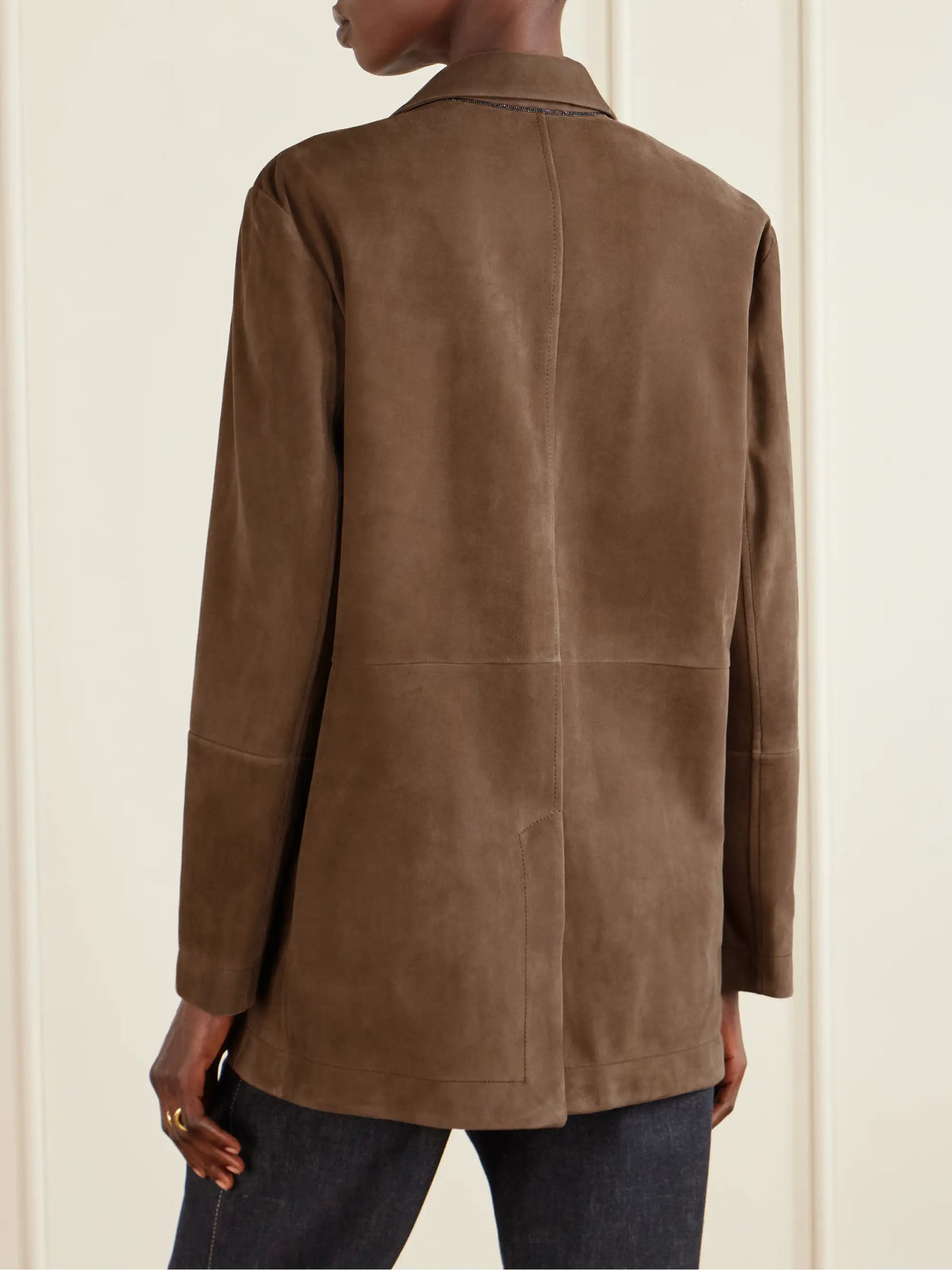 Brunello Cucinelli Suede Blazer