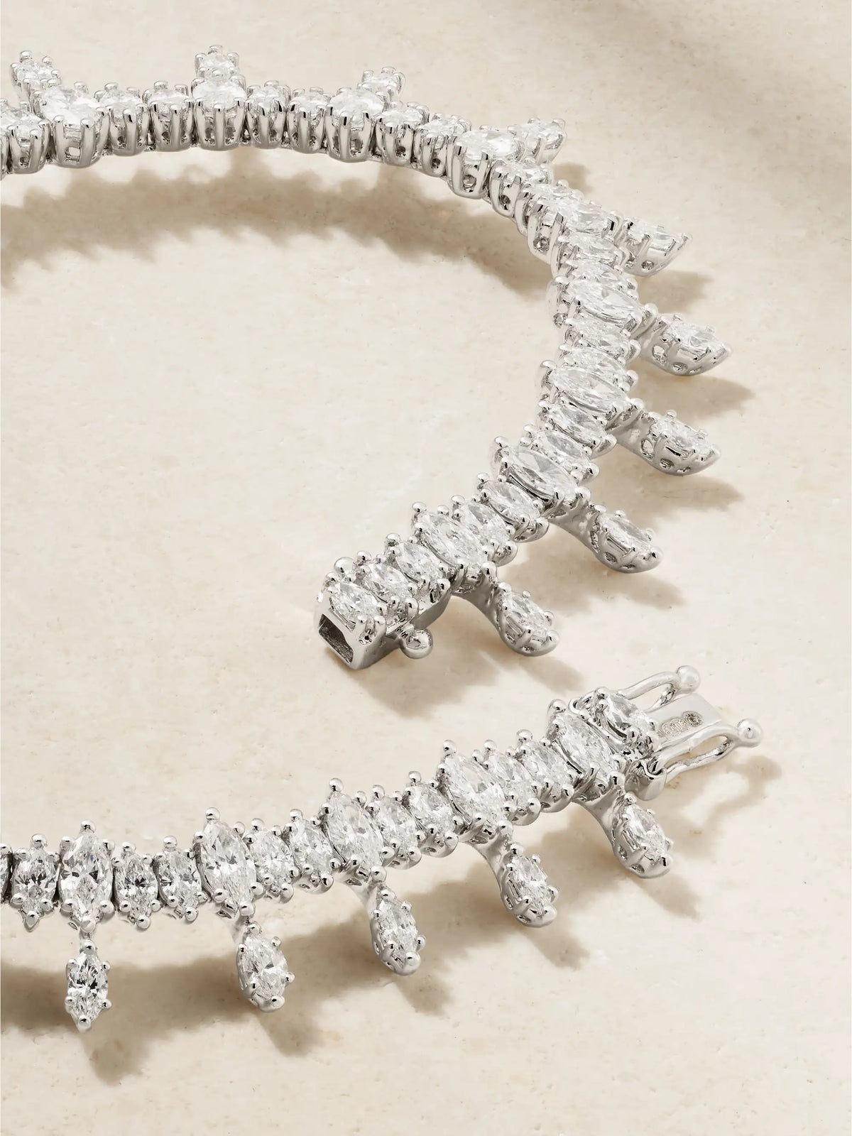 Atlas 18-karat White Gold Diamond Bracelet