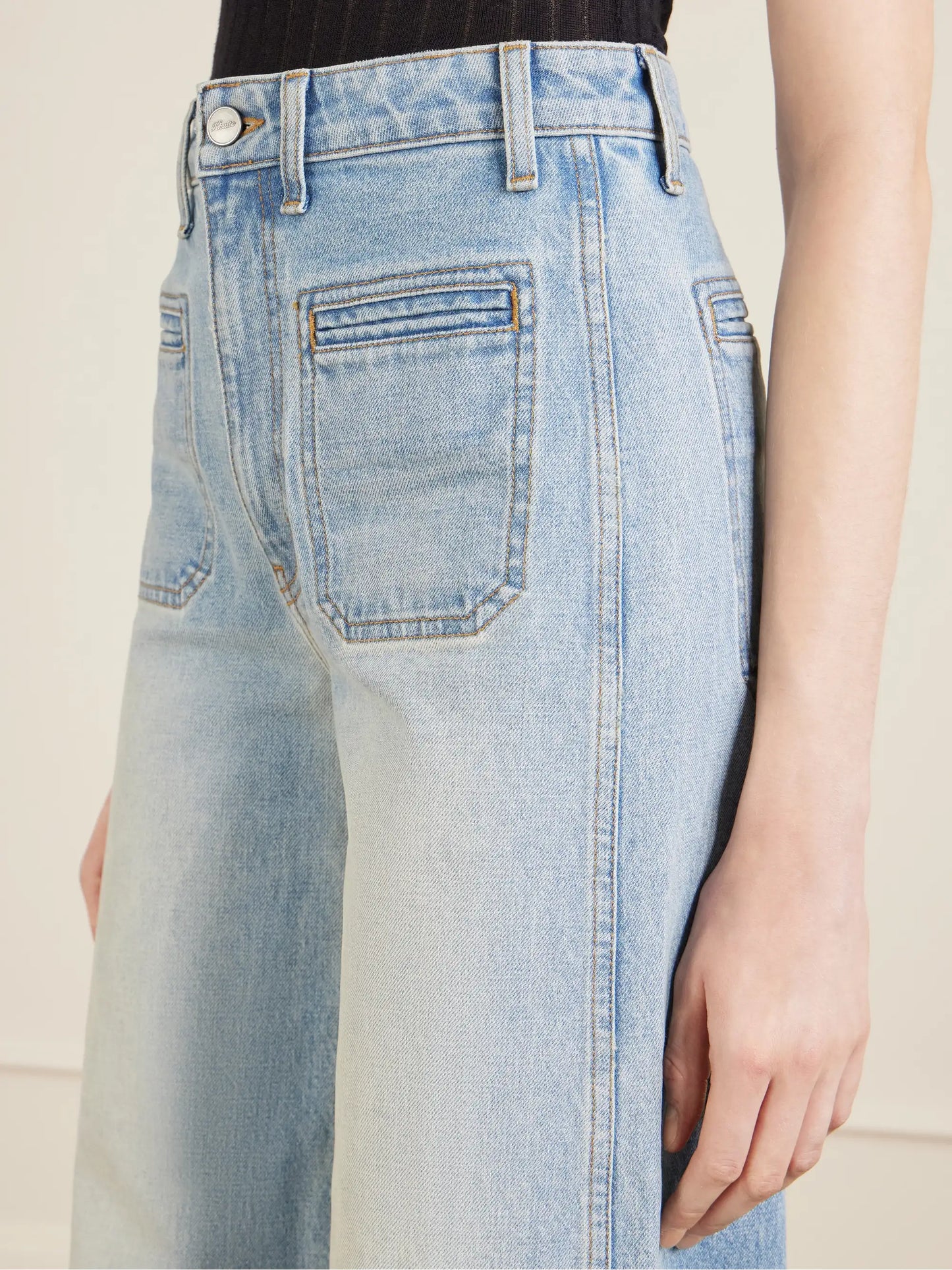 Delmonico High-rise Wide-leg Jeans