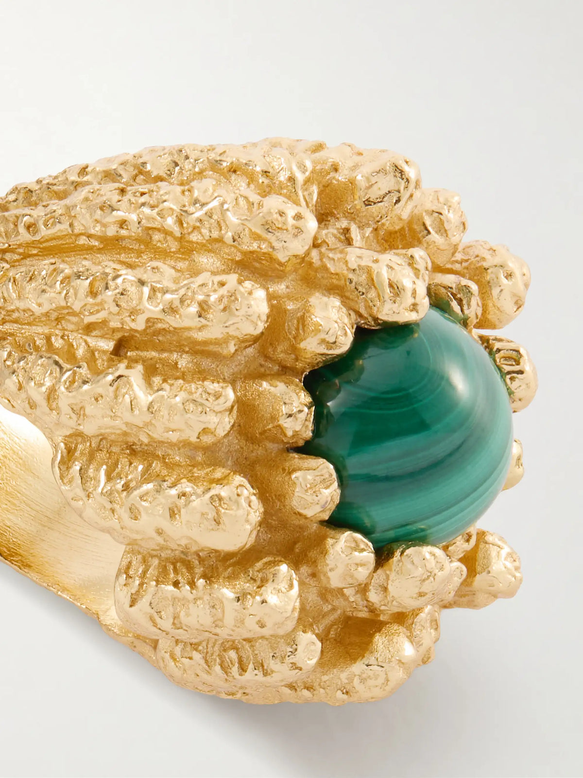 Paola Sighinolfi Lia Gold-plated Resin Ring